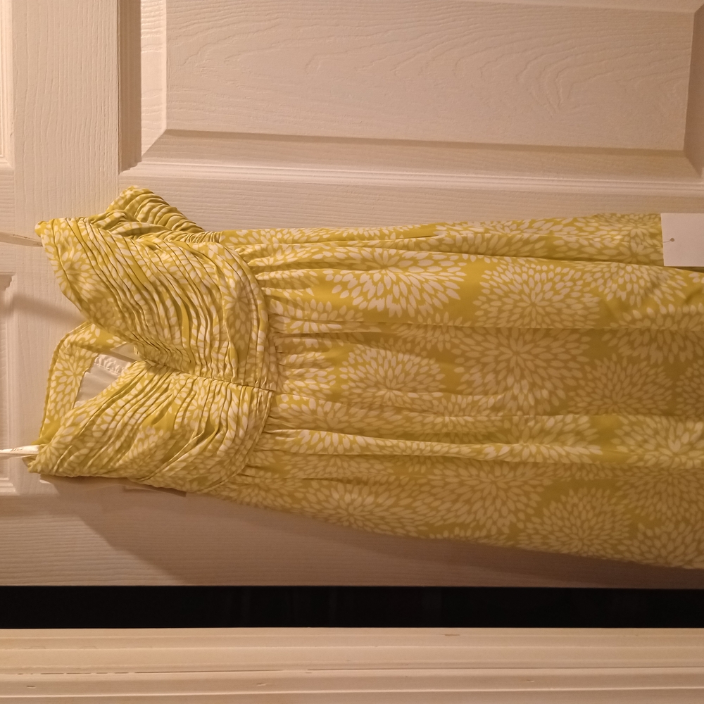 Yellow Floral Dress